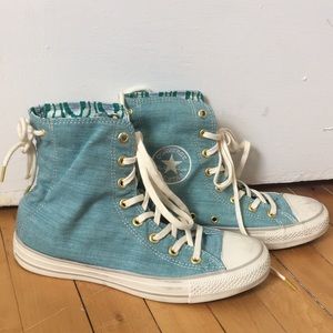 NWOT Converse real green extra high-tops